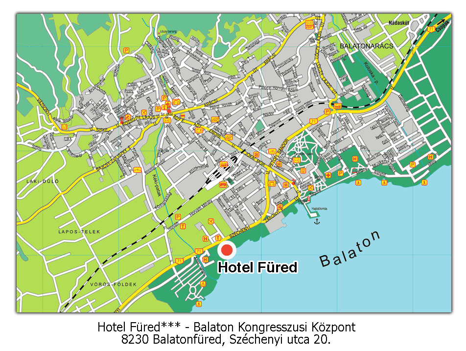 Balatonfüred Utca Térkép | Térkép 2020