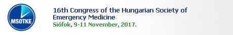16th Congress of the Hungarian Society of Emergency Medicine